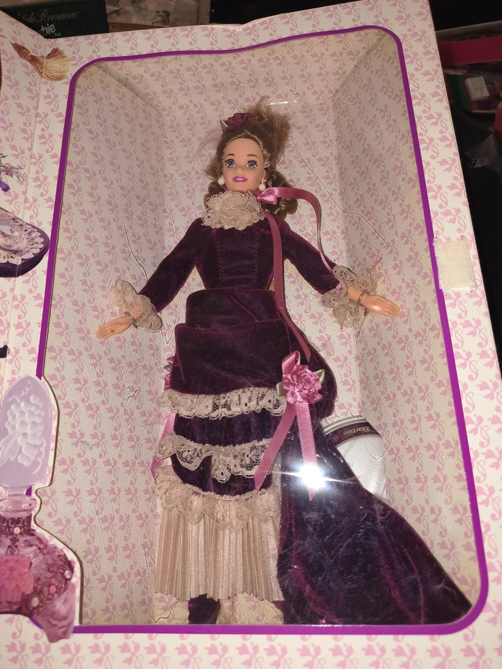 Barbie Victorian Lady Collector Edition Pink Booklet
